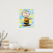 Erdnüsse | Charlie Brown Comic-Muster Poster (Küche)