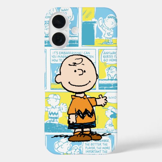 Erdnüsse | Charlie Brown Comic Pattern Case-Mate iPhone Hülle (Rückseite)
