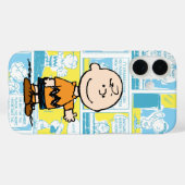 Erdnüsse | Charlie Brown Comic Pattern Case-Mate iPhone Hülle (Rückseite (Horizontal))