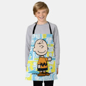 Erdnüsse | Charlie Brown Comic Pattern Schürze (Getragen)
