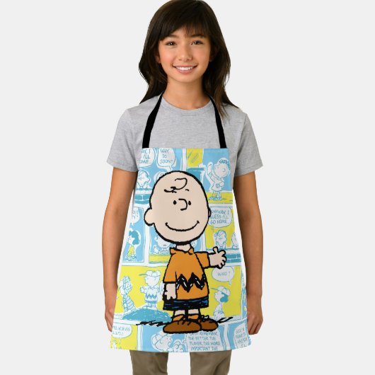 Erdnüsse | Charlie Brown Comic Pattern Schürze (Insitu)