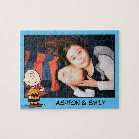 Erdnüsse | Charlie Brown Custom Foto Puzzle (Horizontal)