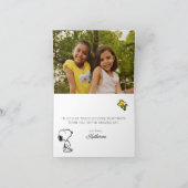 Erdnüsse | Charlie Brown Dankeskarte (Innenseite)