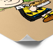 Erdnüsse | Charlie Brown Erntedank Poster (Ecke)