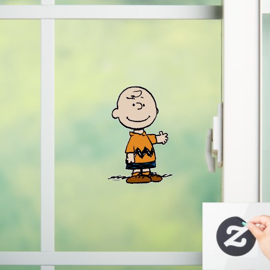Erdnüsse | Charlie Brown Fensteraufkleber (Zuhause)