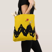 Erdnüsse | Charlie Brown Flying Kite Tasche (Von Nahem)