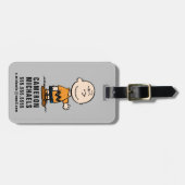 Erdnüsse | Charlie Brown Gepäckanhänger (Vorderseite horizontal)
