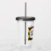 Erdnüsse | Charlie Brown Good Kummer Half & Half Acryltrinkbecher (Rechts)