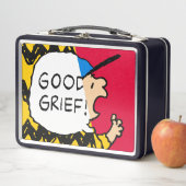 Erdnüsse | Charlie Brown Good Kummer Half & Half Metall Brotdose (Beispiel)