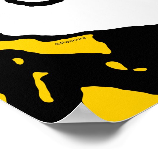 Erdnüsse | Charlie Brown Good Kummer Half & Half Poster (Ecke)