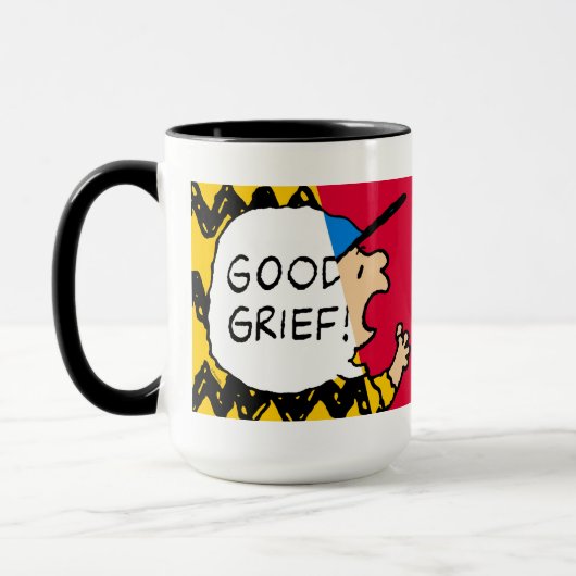 Erdnüsse | Charlie Brown Good Kummer Half & Half Tasse (Links)