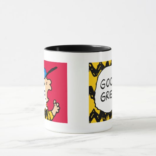 Erdnüsse | Charlie Brown Good Kummer Half & Half Tasse (Zentrum)