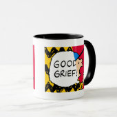 Erdnüsse | Charlie Brown Good Kummer Half & Half Tasse (VorderseiteRechts)