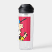 Erdnüsse | Charlie Brown Good Kummer Half & Half Trinkflasche (Rückseite)