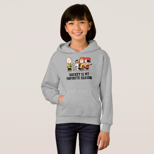 Erdnüsse | Charlie Brown Hockey Coach Hoodie (Vorne ganz)