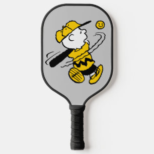 Erdnüsse Charlie Brown in Bat Pickleball Schläger