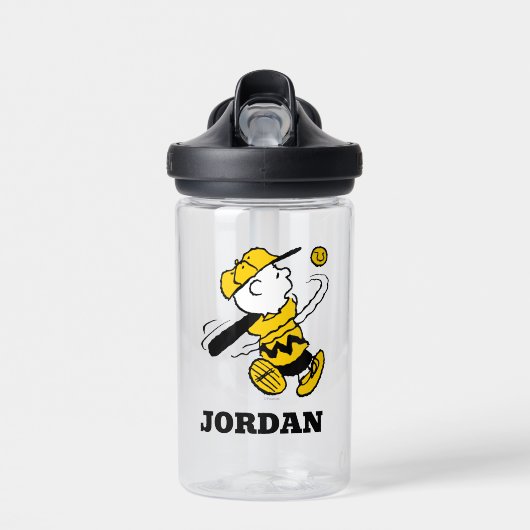 Erdnüsse | Charlie Brown in Bat Trinkflasche (Vorne)