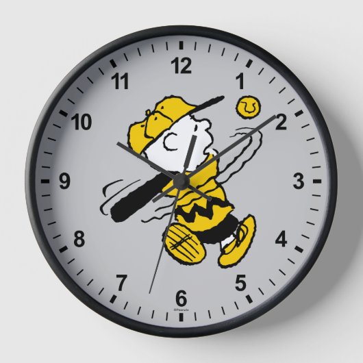 Erdnüsse | Charlie Brown in Bat Uhr (Vorderseite)
