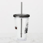 Erdnüsse | Charlie Brown ist unten Acryltrinkbecher (Rechts)