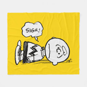 Erdnüsse   Charlie Brown ist unten Fleecedecke