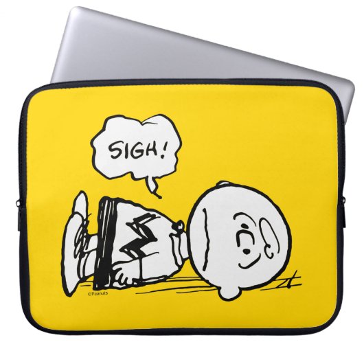 Erdnüsse | Charlie Brown ist unten Laptopschutzhülle (Vorderseite)
