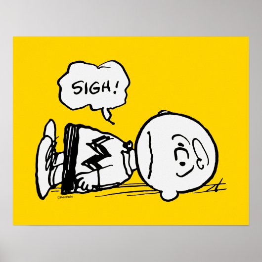 Erdnüsse | Charlie Brown ist unten Poster (Vorne)