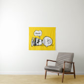 Erdnüsse | Charlie Brown ist unten Wandteppich (Beispiel (Horizontal))