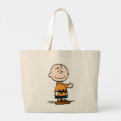 Erdnüsse | Charlie Brown Jumbo Stoffbeutel (Rückseite)