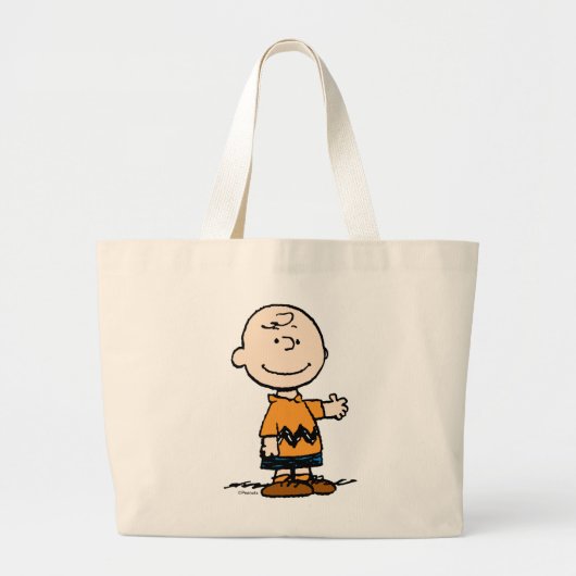 Erdnüsse | Charlie Brown Jumbo Stoffbeutel (Vorne)