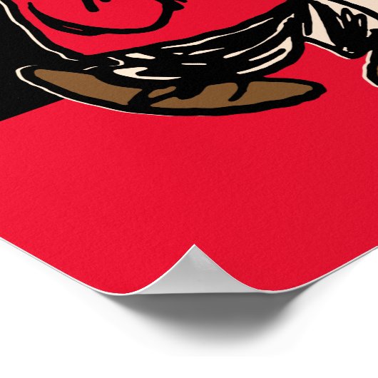 Erdnüsse | Charlie Brown & Linus Poster (Ecke)