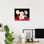 Erdnüsse | Charlie Brown & Linus Poster (Heimbüro)