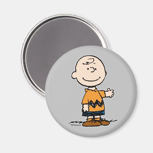 Erdnüsse | Charlie Brown Magnet (Vorderseite/Rückseite)