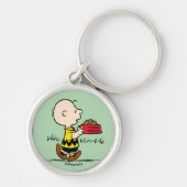 Erdnüsse | Charlie Brown mit Snoopy's Dish Schlüsselanhänger (Vorne)