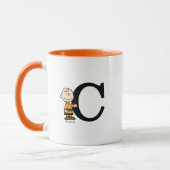 Erdnüsse | Charlie Brown Monogram C Tasse (Links)