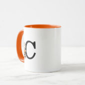 Erdnüsse | Charlie Brown Monogram C Tasse (Vorderseite Links)