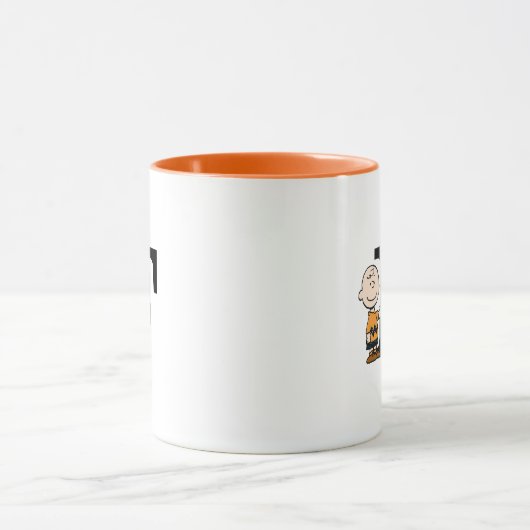 Erdnüsse | Charlie Brown Monogram F Tasse (Zentrum)