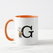 Erdnüsse | Charlie Brown Monogram G Tasse (Links)