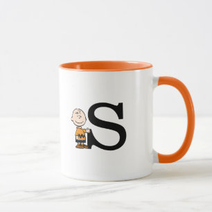Erdnüsse Charlie Brown Monogram S Tasse