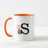 Erdnüsse | Charlie Brown Monogram S Tasse (Links)