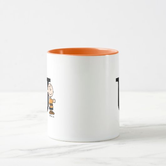 Erdnüsse | Charlie Brown Monogram U Tasse (Zentrum)