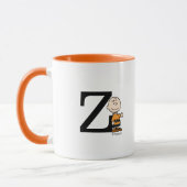 Erdnüsse | Charlie Brown Monogram Z Tasse (Links)