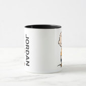 Erdnüsse | Charlie Brown | Name hinzufügen Tasse (Zentrum)