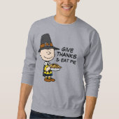 Erdnüsse | Charlie Brown Pilgrim Sweatshirt (Vorderseite)
