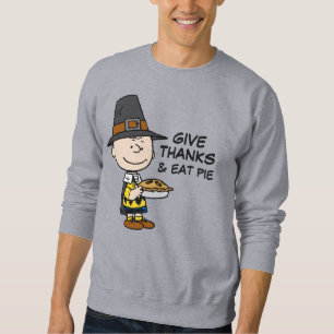 Erdnüsse   Charlie Brown Pilgrim Sweatshirt
