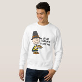 Erdnüsse | Charlie Brown Pilgrim Sweatshirt (Vorne ganz)