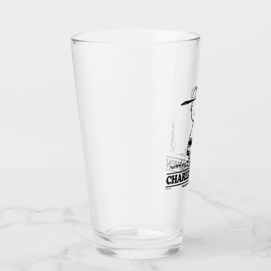 Erdnüsse | Charlie Brown Playing Ball Glas (Rechts)