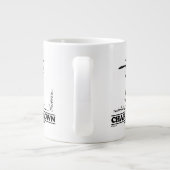 Erdnüsse | Charlie Brown Playing Ball Jumbo-Tasse (Rückseite)