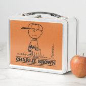 Erdnüsse | Charlie Brown Playing Ball Metall Brotdose (Beispiel)