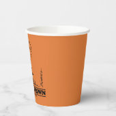 Erdnüsse | Charlie Brown Playing Ball Pappbecher (Links)