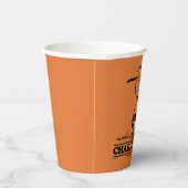 Erdnüsse | Charlie Brown Playing Ball Pappbecher (Rechts)